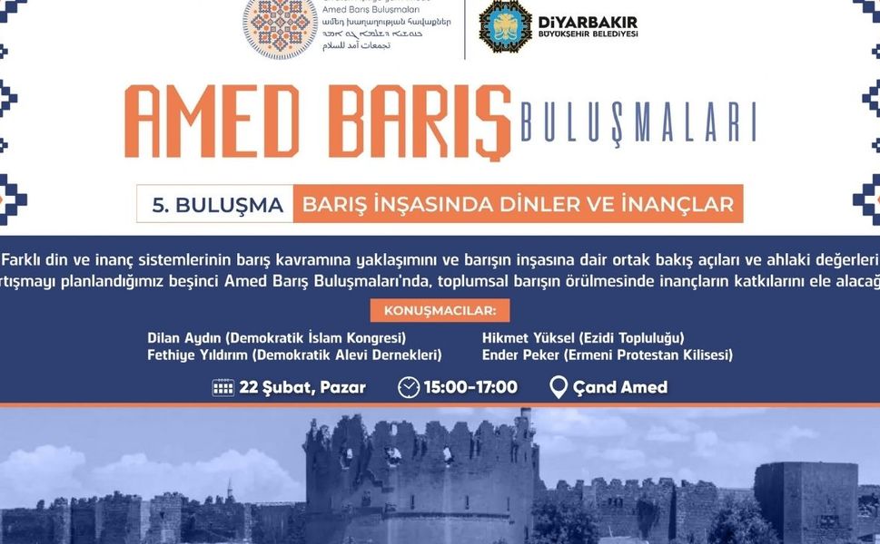 Diyarbakır'da inançlar barış için buluşuyor