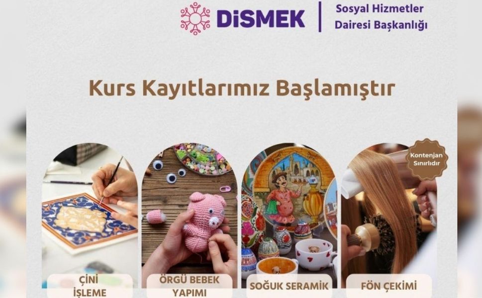 Diyarbakır'da 4 yeni sanat ve meslek kursu açılıyor: Başvurular başladı