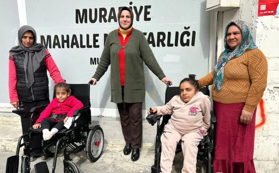 Diyarbakır'da engellilere destek