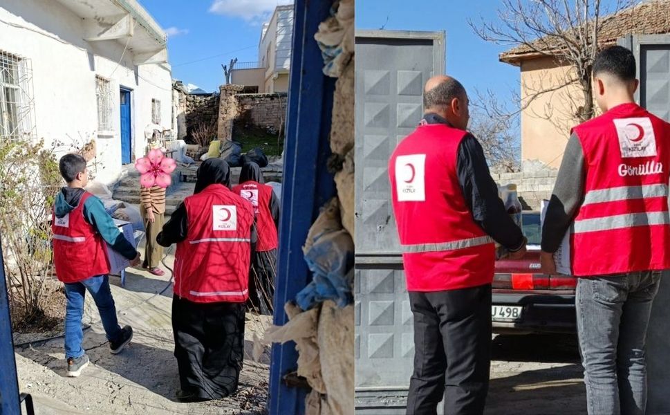 Diyarbakır'da iki ilçede Ramazan öncesi ihtiyaç sahiplerine destek