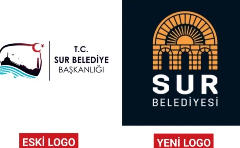 Diyarbakır'da Sur Belediyesi'nden yeni logo açıklaması: Kaymakamlık onayladı