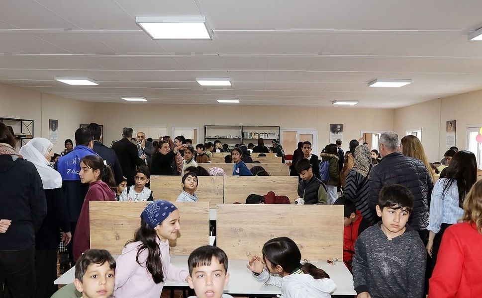 Diyarbakır Yenişehir'e modern kütüphane: 60 kişilik kapasite, ücretsiz internet imkanı var