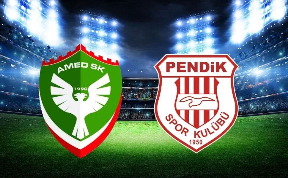 Pendikspor-Amedspor maçı canlı yayın bilgisi ve muhtemel 11'ler!