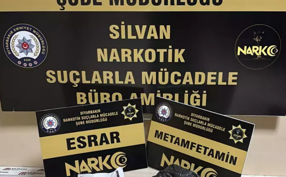 Silvan’da zehir operasyonu: Kilolarca uyuşturucu ele geçirildi, 2 kişi tutuklandı