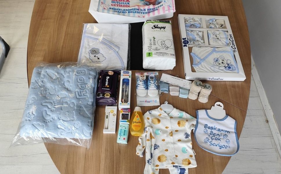 Diyarbakır'da 'Hoş geldin bebek' uygulaması: Ailelerin yüzü güldü