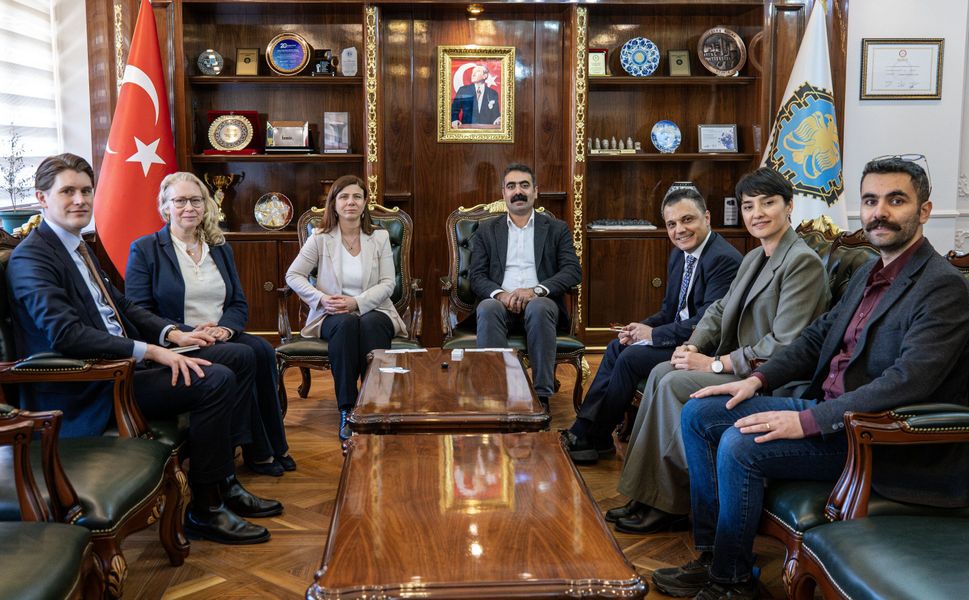 Diyarbakır’da İsveç heyeti ziyareti