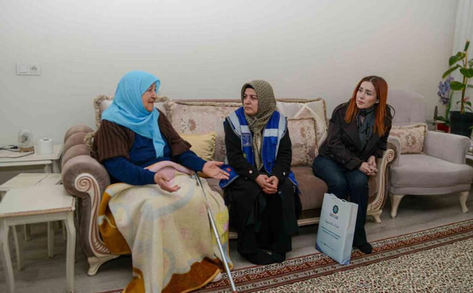 DBB’den 600 yaşlı vatandaşa bayram ziyareti