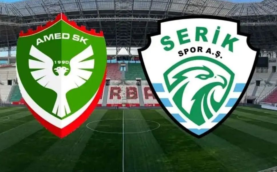 Amedspor Serikspor maçının ilk 11'leri açıklandı: Heyecan dorukta