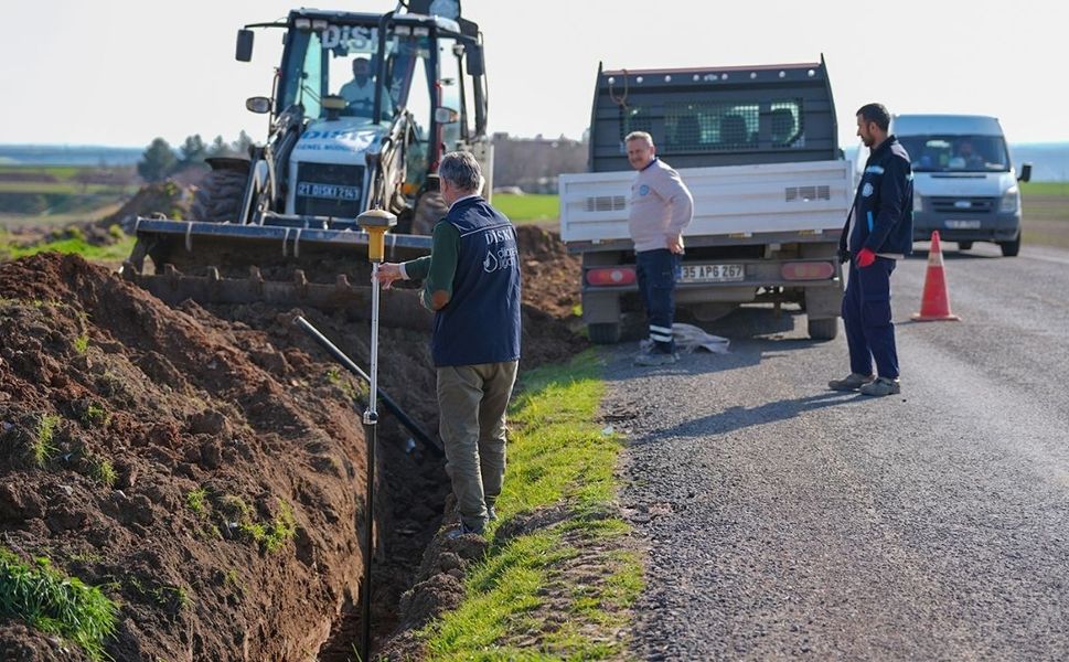 Diyarbakır'ın mahallesinde su kesintileri tarih oldu: Yeni şebeke hattı devrede