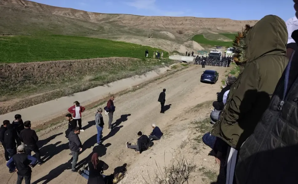 Sur’da GES protestosuna müdahale