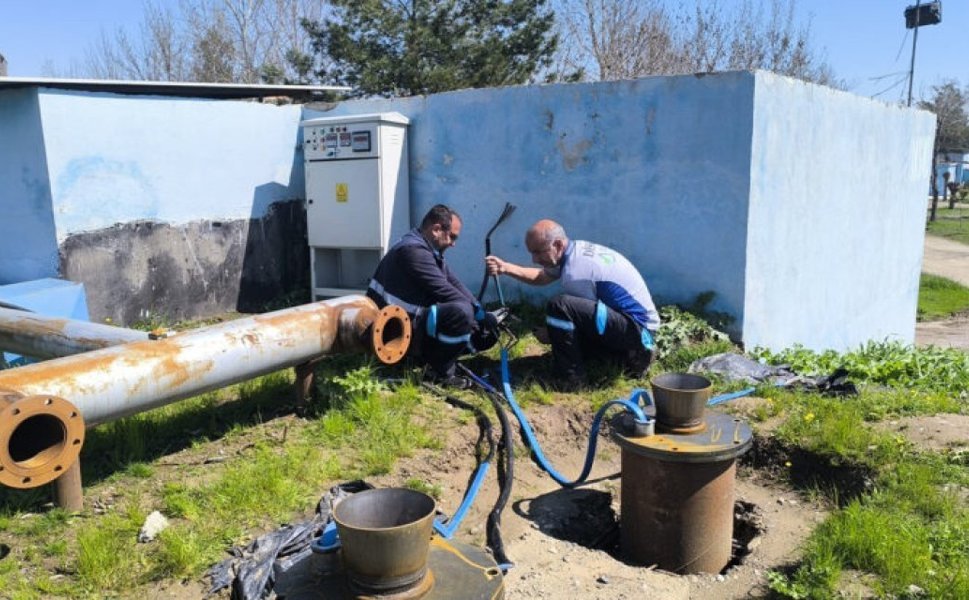 Bismil’de su altyapısı güçlendiriliyor