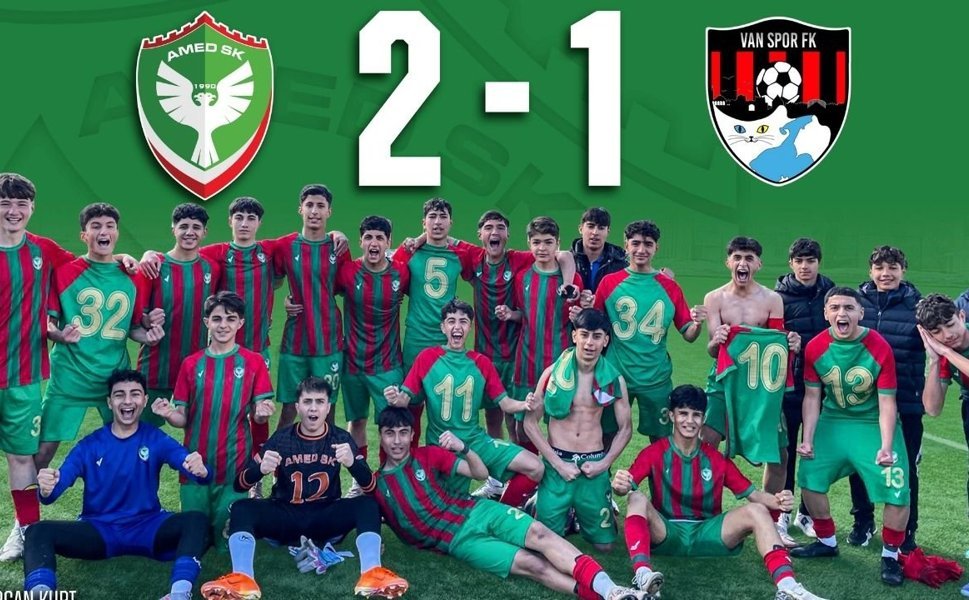 Amedspor iki zafer birden elde etti