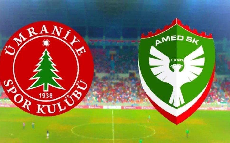 Amedspor Ümraniyespor maçı üç kanaldan canlı yayınlanacak