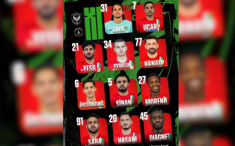 Amedspor Ümraniyespor maçının ilk yarısı 1-1 tamamlandı