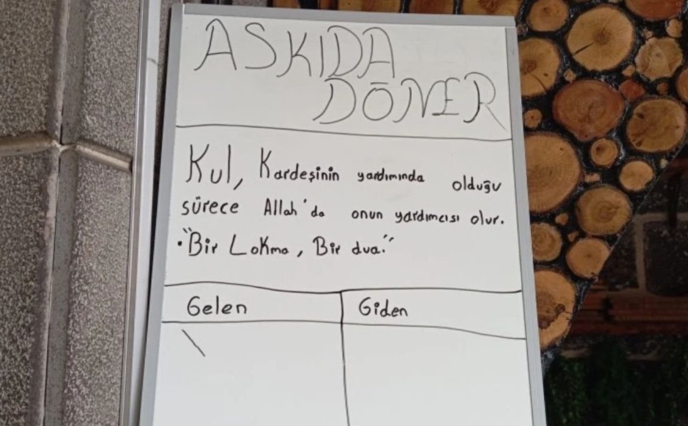 Parayı hayırsever ödüyor, döneri ihtiyaç sahibi yiyor: Diyarbakır'da örnek uygulama