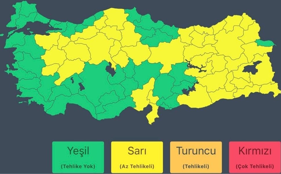 İçişleri Bakanlığı'ndan Diyarbakır'a sarı kodlu uyarı geldi