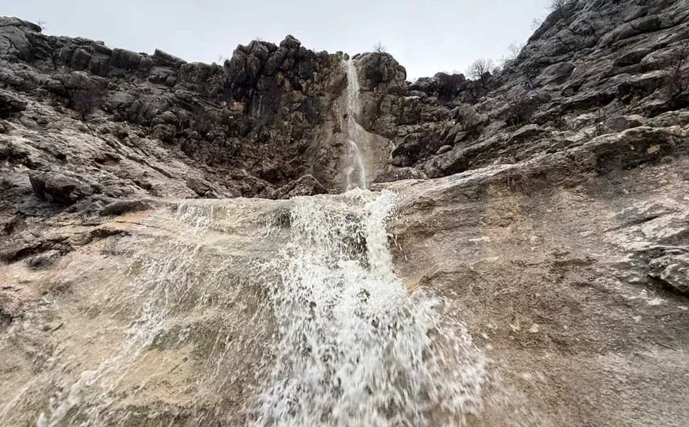 Şeyhandede Şelalesi’nde debi arttı