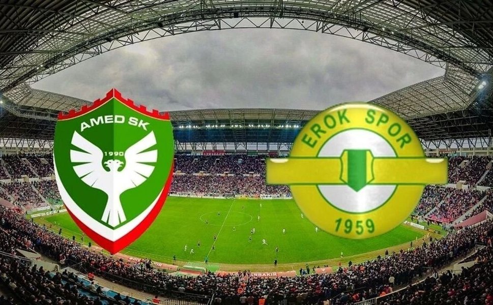 Esenler Erokspor Amedspor maçı canlı yayın bilgisi belli oldu
