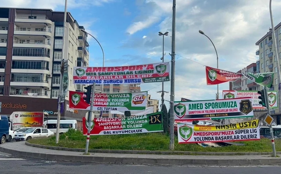 Diyarbakır’da şampiyonluk heyecanı: Kent yerinde duramıyor