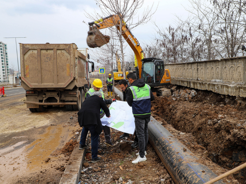 112 Bin 700 Metre Içme Suyu Hattı