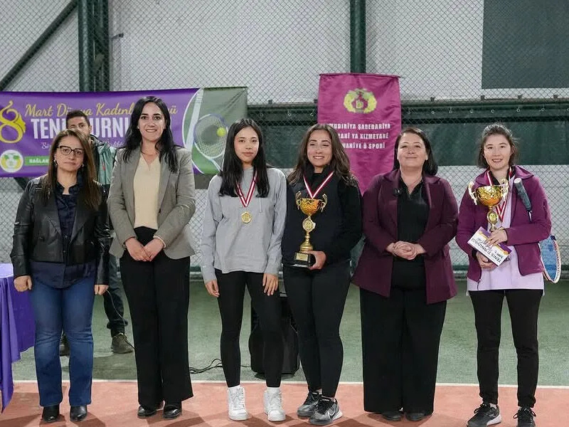 Diyarbakır’da 8 Mart Kadınlar Günü Tenis Turnuvası Şampiyonu Belli Oldu