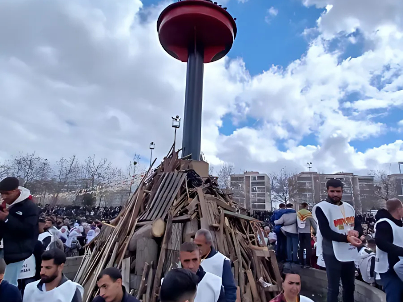 Nevruz Için 2,5 Ton Odun Hazırlandı