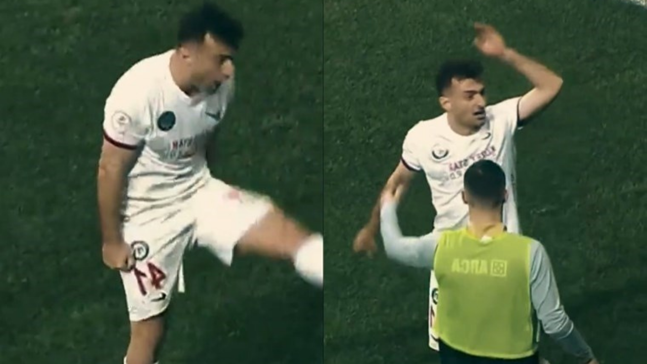 Amedspor-Çorum FK maçında gergin anlar: Burak Süleyman konuştu