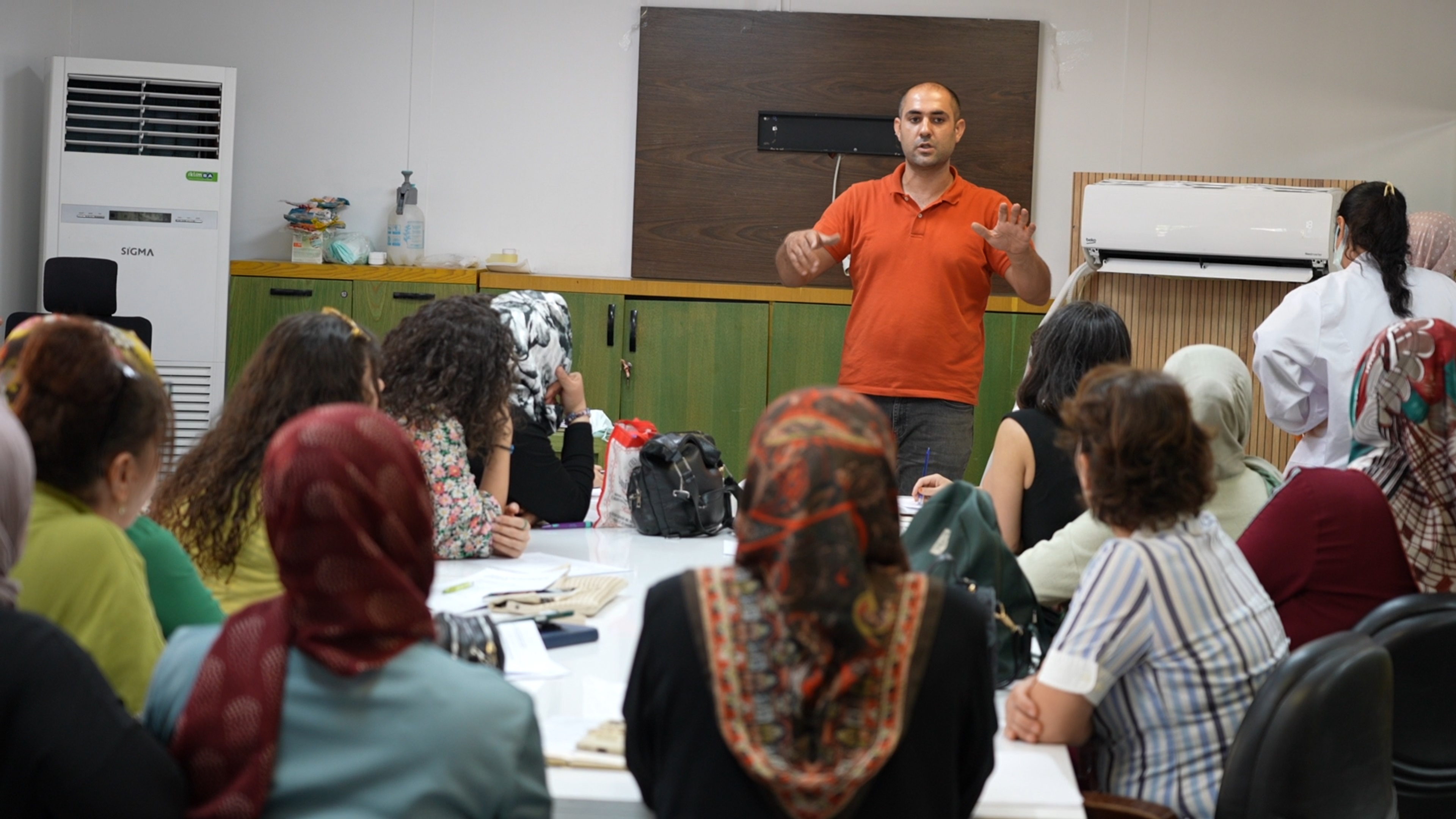 Diyarbakırlı kadınlar klima ve teknik bakımda uzmanlaşıyor 1