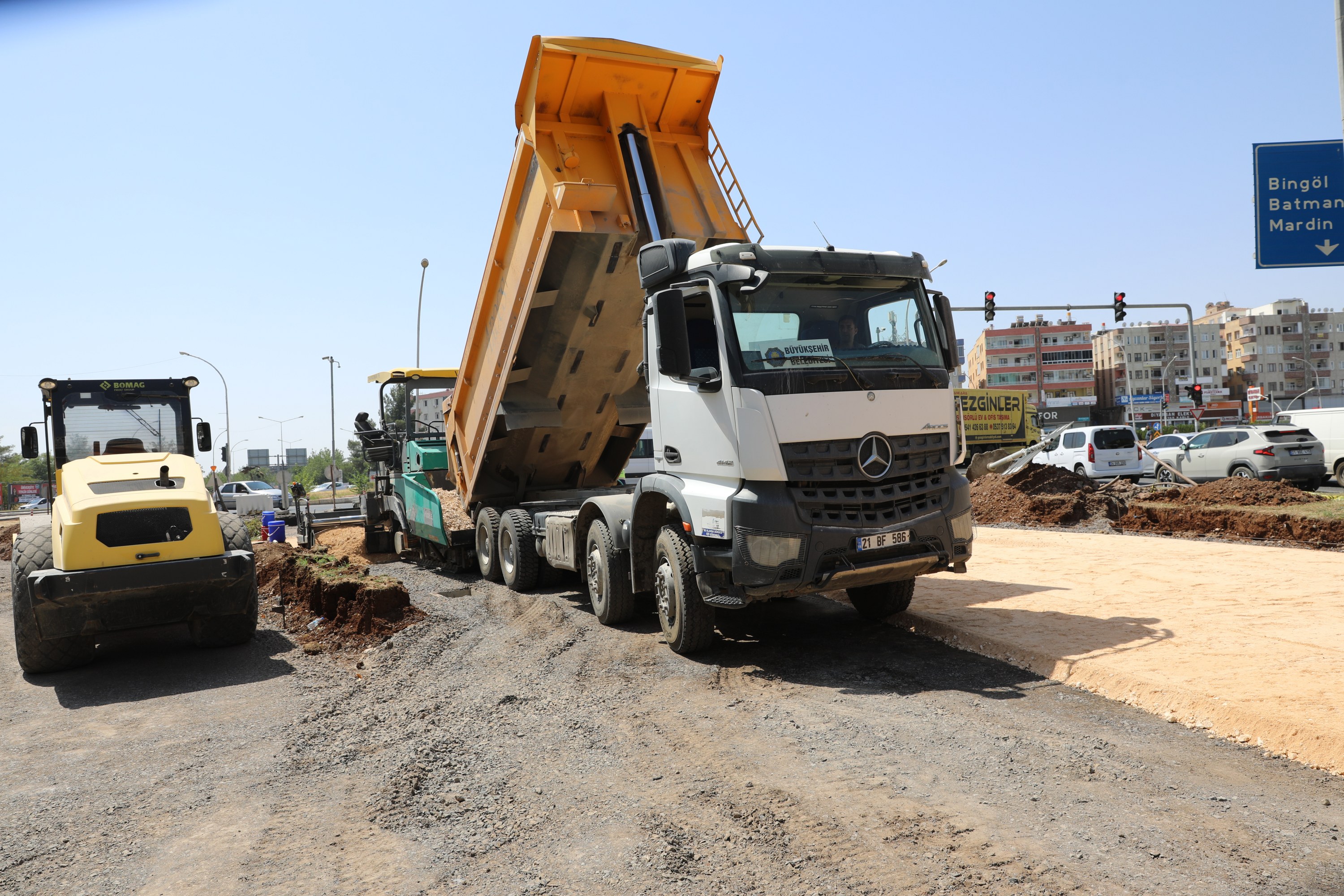 Selahaddin Eyyubi Bulvarı’nda altyapı yenileniyor 1