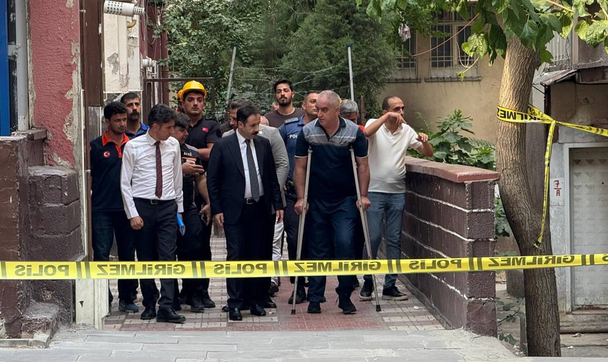 Yenişehir’de panik yaratan bina sağlam çıktı 1