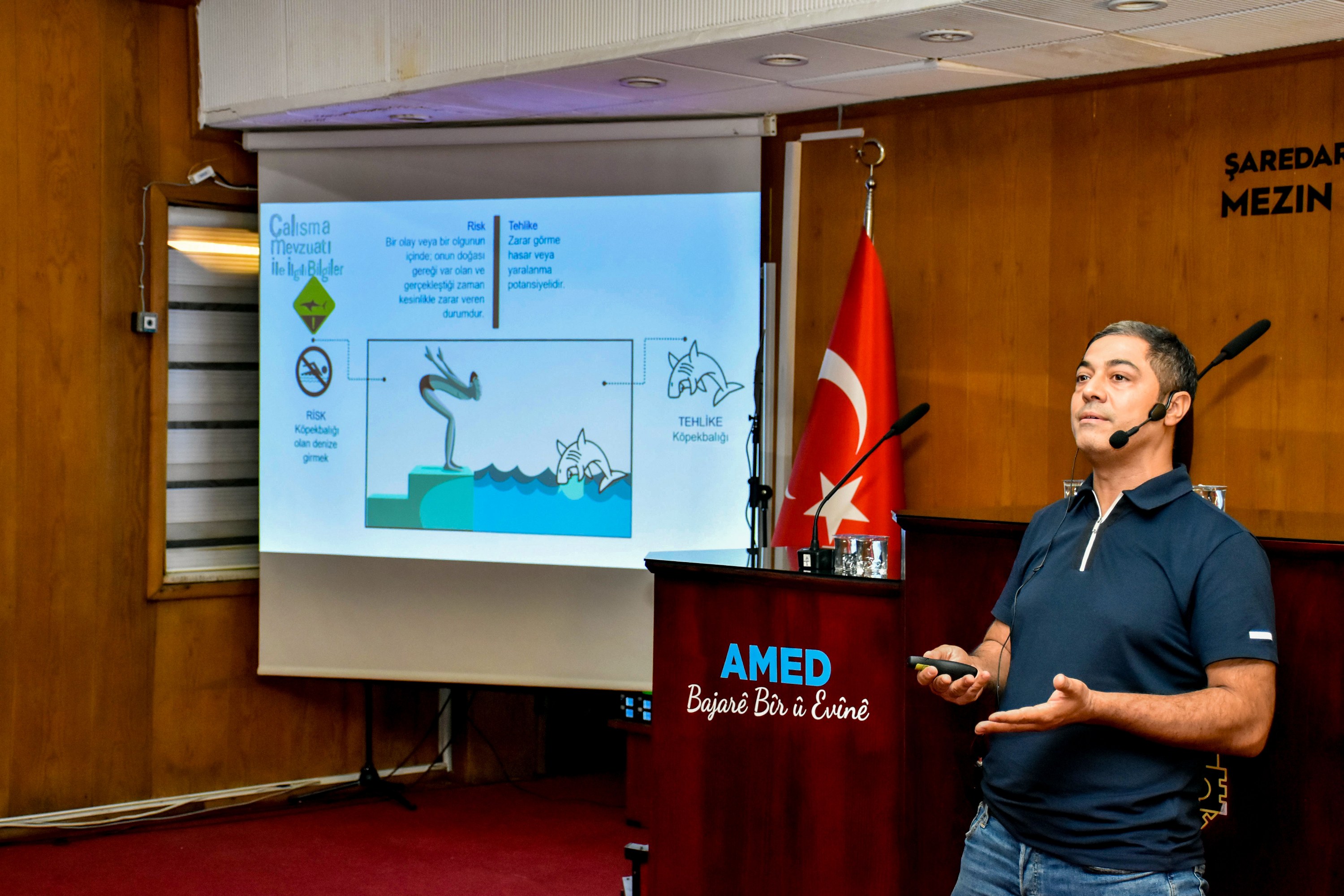 Diyarbakır’da stajyer öğrencilere güvenli çalışma eğitimi 1