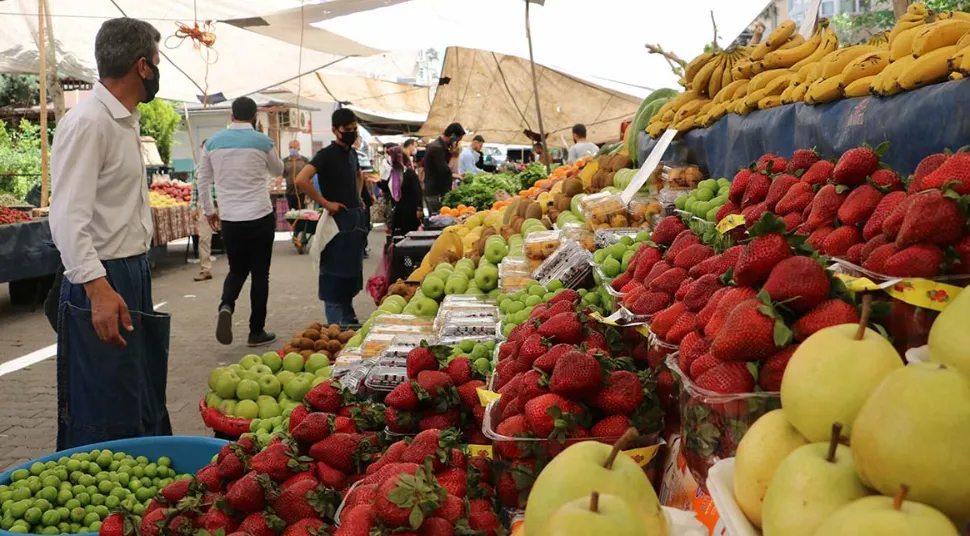 Diyarbakır Sur’da Ricilik mahallesi’ ne semt pazarı 1
