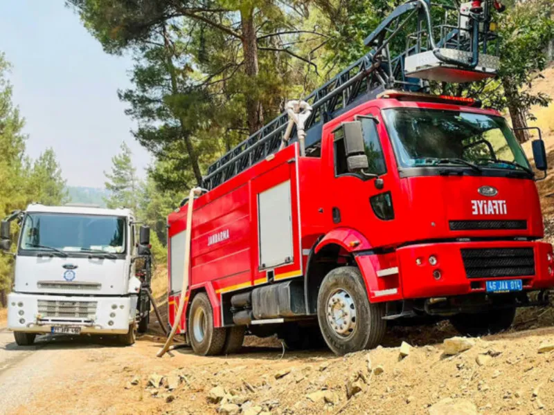 Diyarbakır’dan Kahramanmaraş’taki yangına destek 2