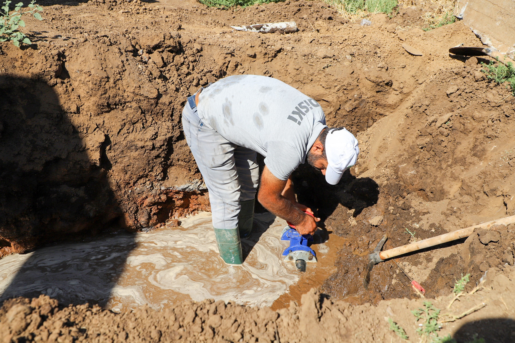 Diyarbakır’ın Yeşiltaş Mahallesi’nin 15 yıllık su sorunu çözüldü-1