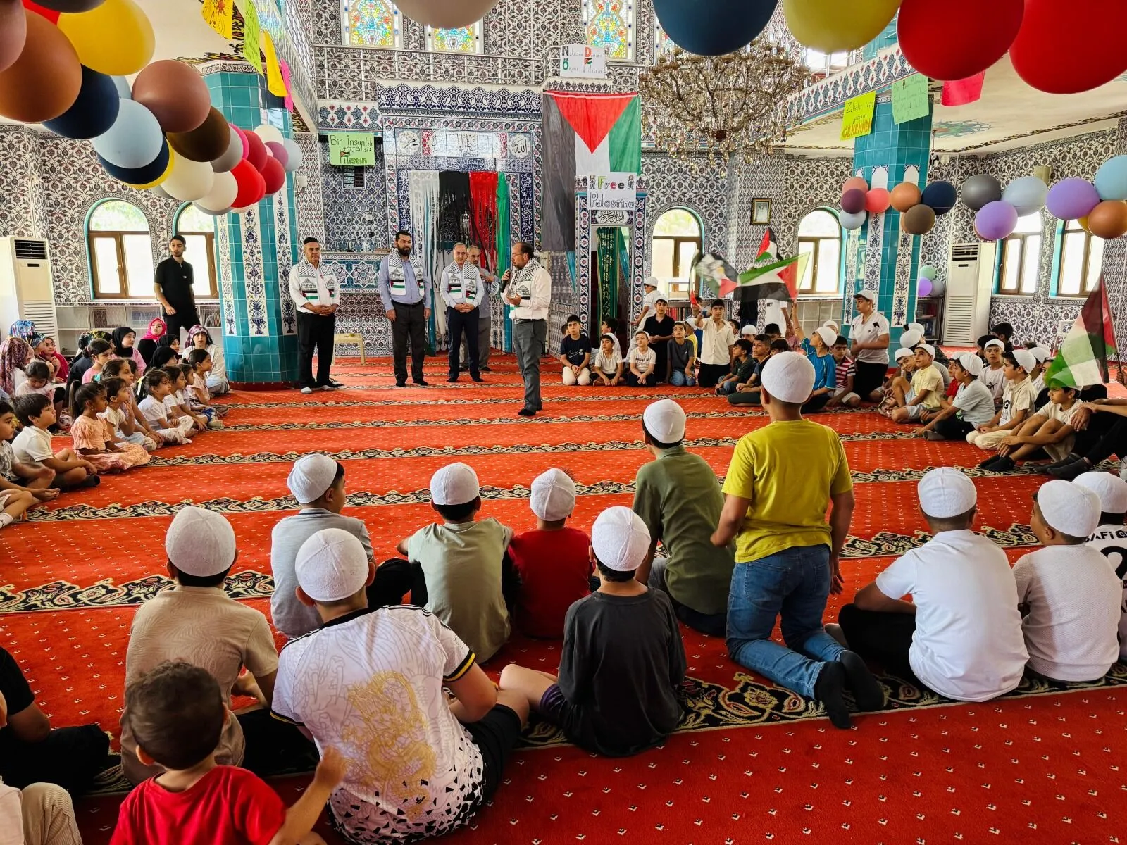 Diyarbakır’da çocuklardan Filistin’e destek mesajı 1