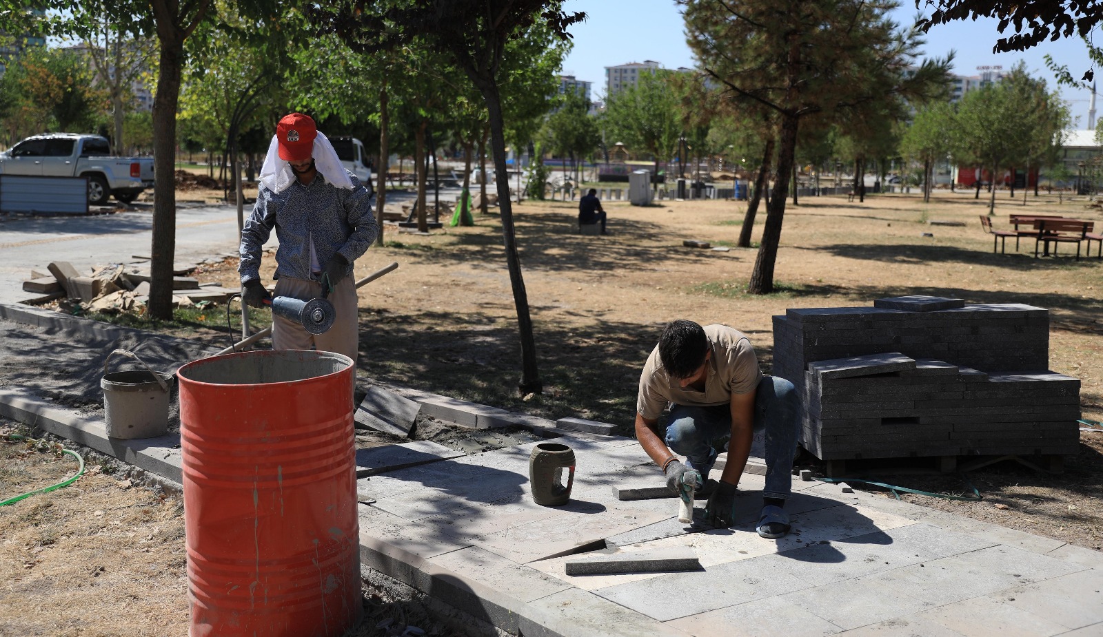 Diyarbakır Kayapınar’da 7 park yenileniyor 1