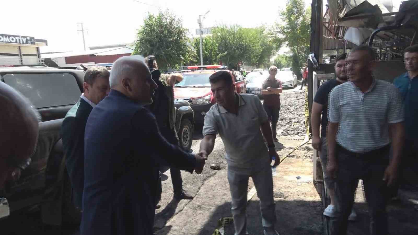 Vali Zorluoğlu’ndan yangın bölgesine ziyaret 1