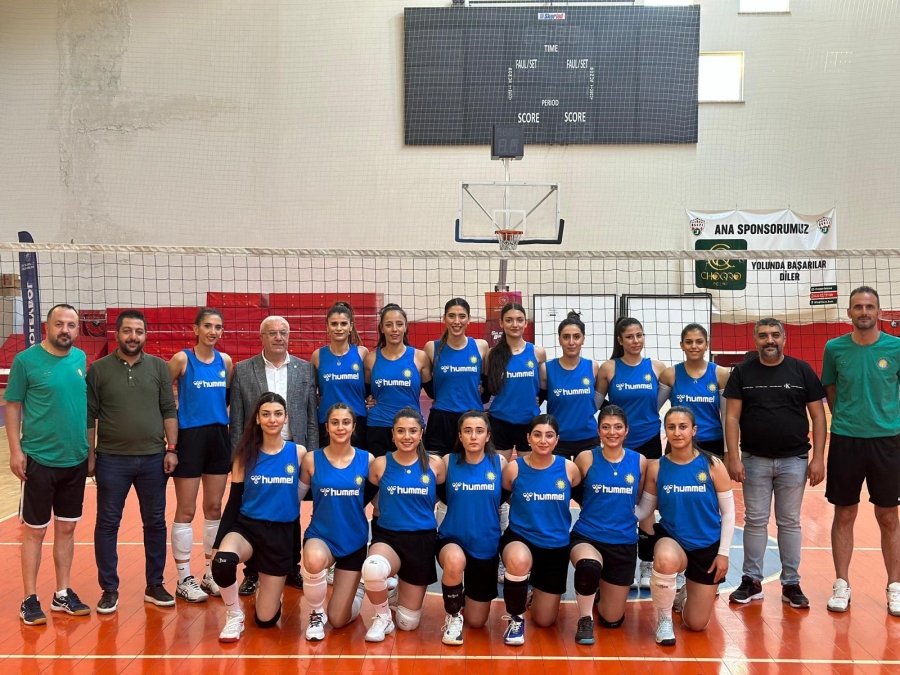 DBB kadın voleybol takımı 1. lige yükseldi-1