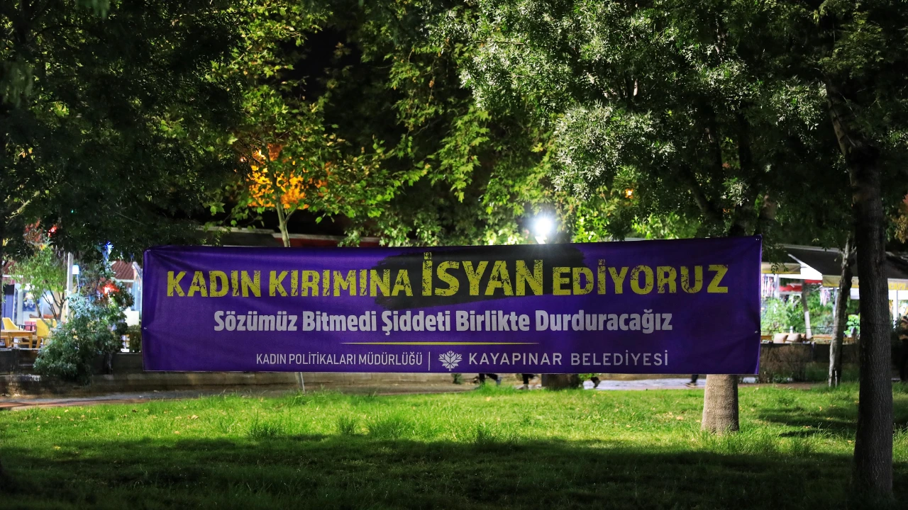 Diyarbakır’da kadına şiddete karşı bilgilendirme etkinliği 1