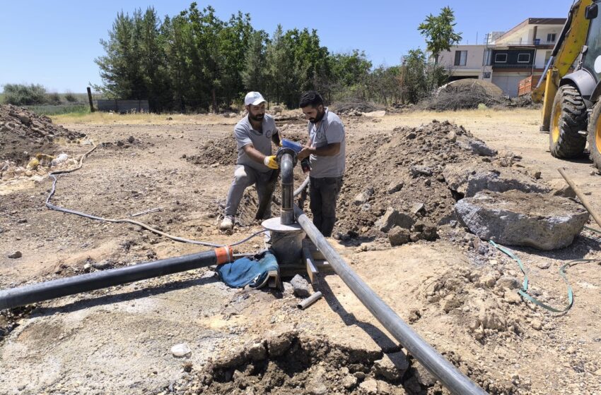 DİSKİ’den Çınar’da içme suyuna teknik destek 2