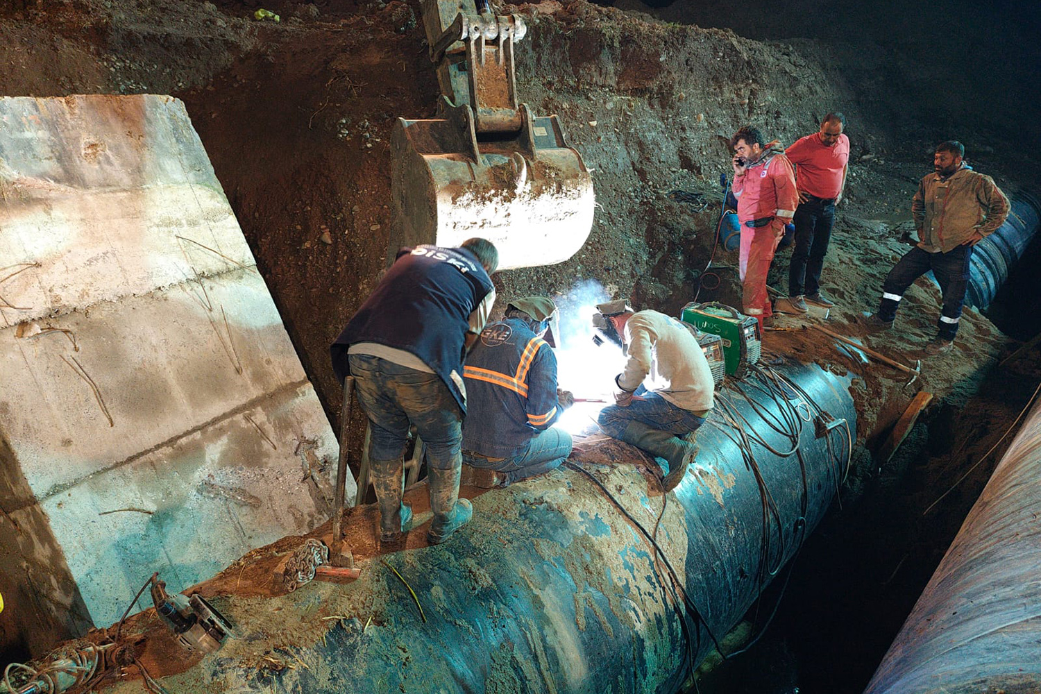 Diyarbakır’da Ana İsale hattındaki arıza başarıyla giderildi 2