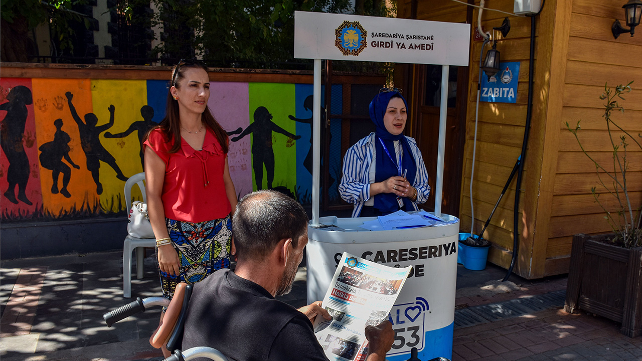 Diyarbakır’da yerinde çözüm standı 1