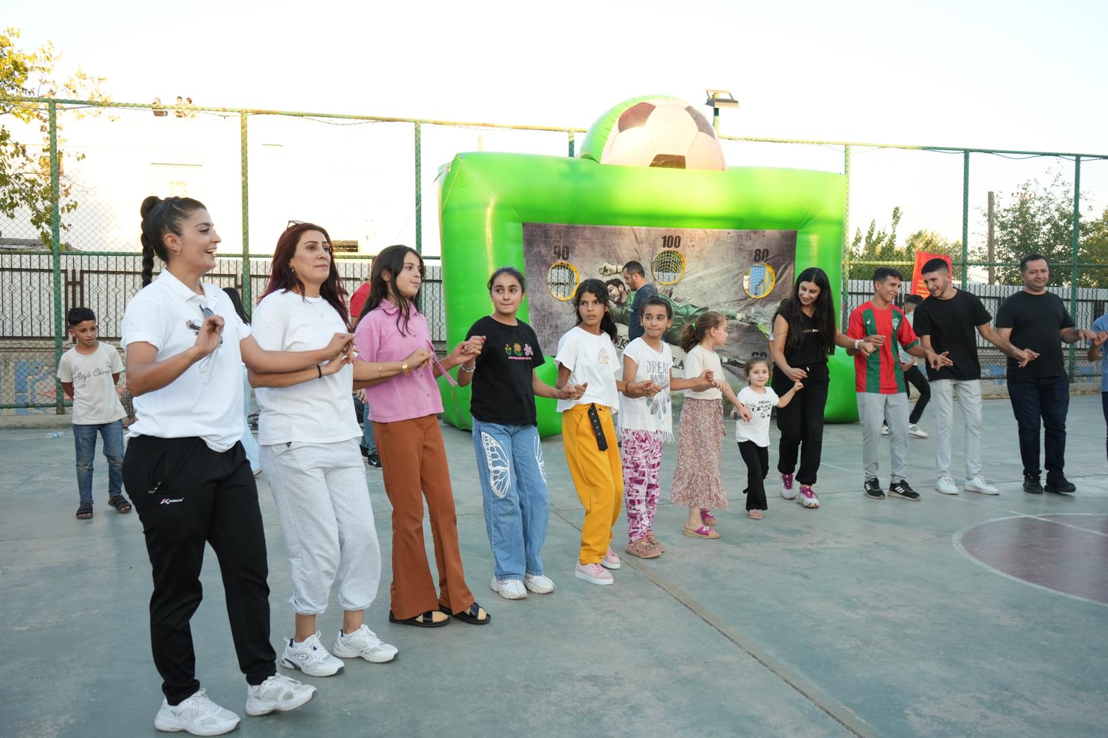 Diyarbakır’da çocuklar spor şenliğinde buluştu-3
