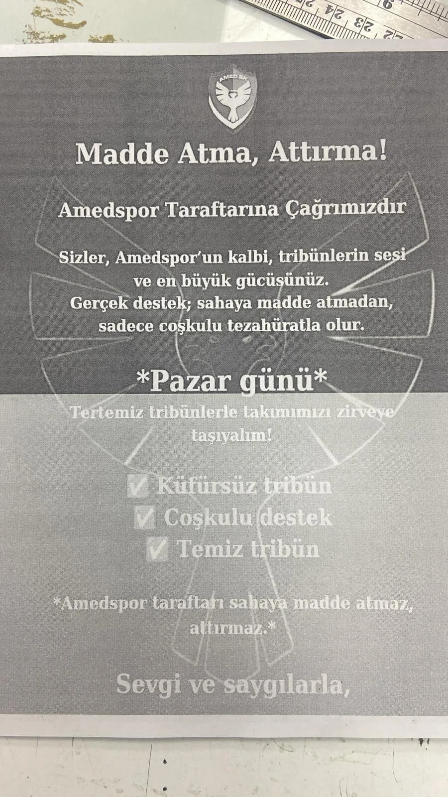 Amedspor Taraftar Platformundan Tribunlere Cagri1 (1)