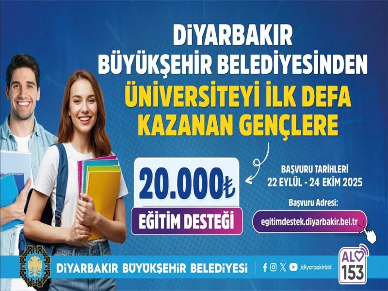 Diyarbakır Büyükşehir Belediyesi’nin Üniversite Öğrencilerine Yönelik Burs Başvurularında
