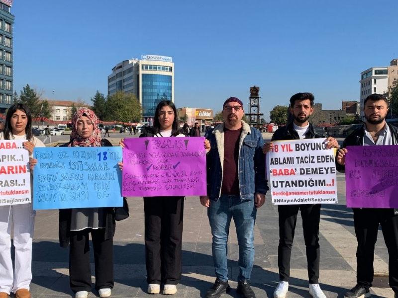 Babasının Istismarına Uğrayan Kadın Için Diyarbakır’da Adalet Çağrısı2