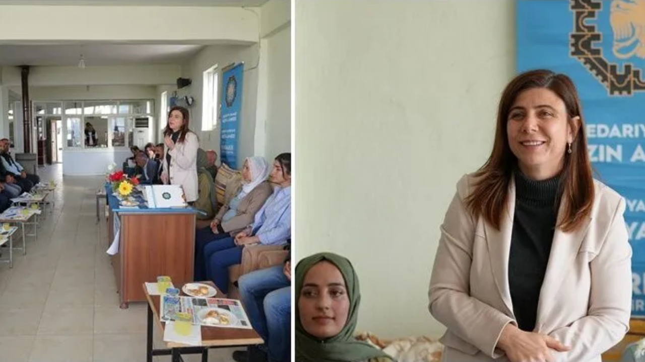 Diyarbakır Eşbaşkanı Serra Bucak, Hazro’da Muhtarlarla Bir Araya Geldi2