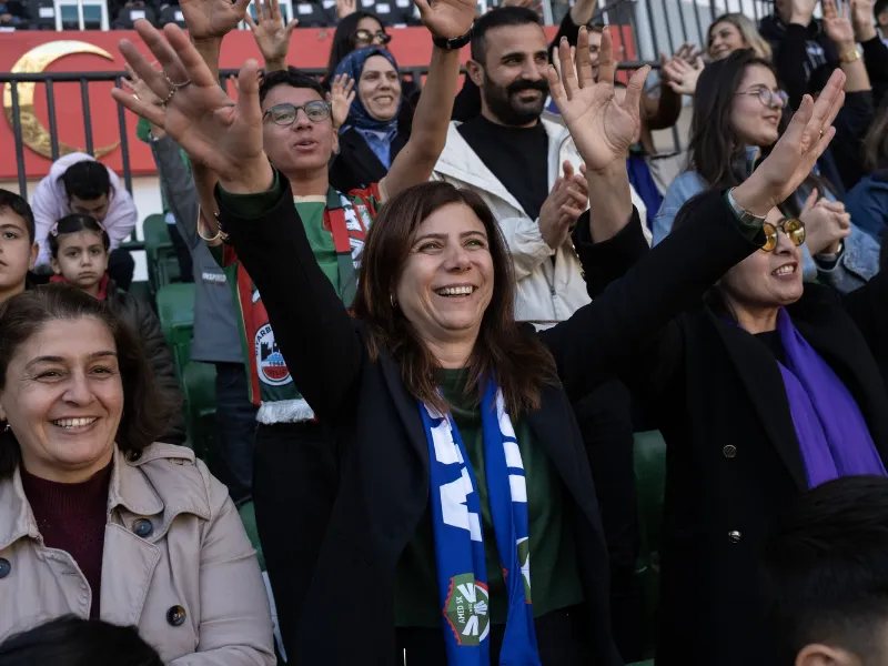 Diyarbakır, Kadına Şiddetle Mücadele Gününde Futbolla Bir Araya Geldi2