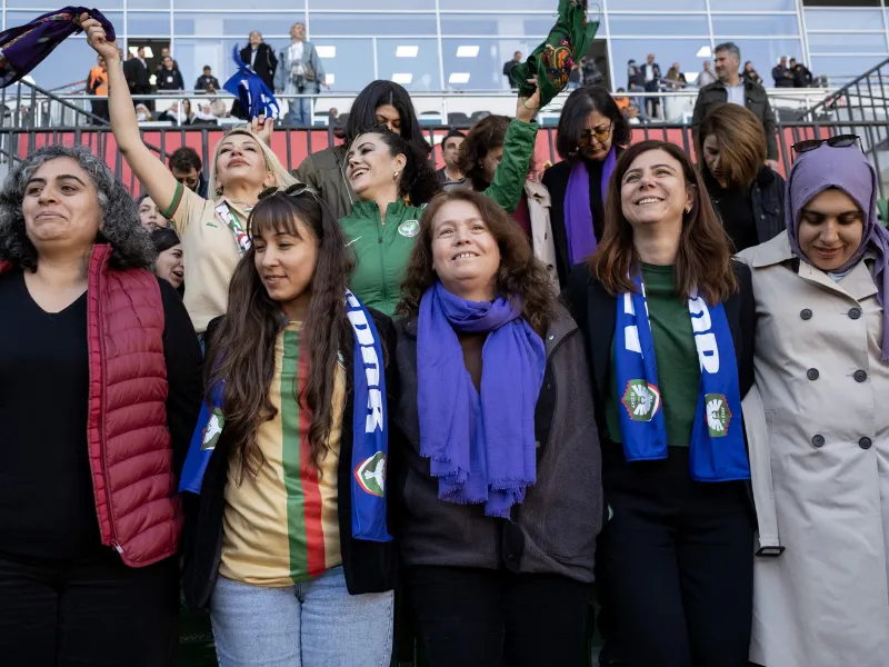Diyarbakır, Kadına Şiddetle Mücadele Gününde Futbolla Bir Araya Geldi3