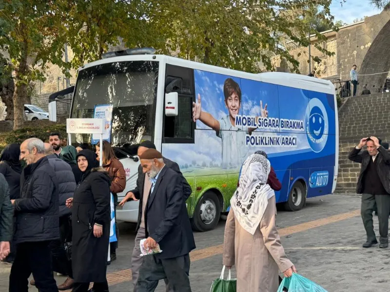 Diyarbakır’da Mobil Sigara Bırakma Ünitesi Hizmete Başladı2
